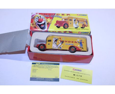 A Corgi Pinder Gene Richard die-cast model 