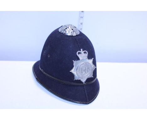 A vintage Welsh policeman's helmet a/f 