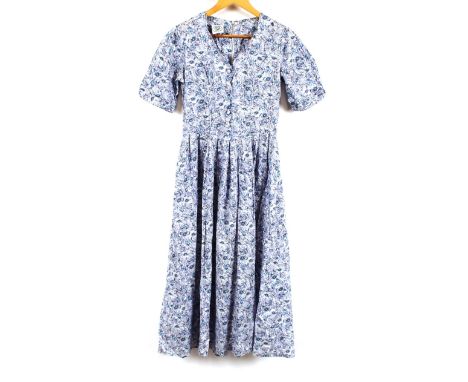 A Laura Ashley vintage cotton summer dress, size 10; together with another by Emily Milson of Norwich