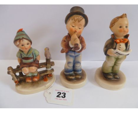 Goebel figures (3) 
