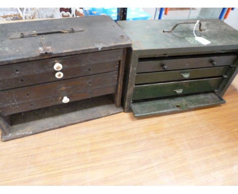 Engineering tool chests, micrometers etc