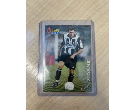 Calcio 98 Cards, Juventus - Zinedine Zidane 64