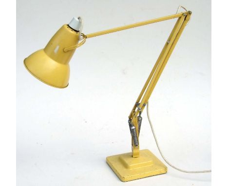 An original Herbert Terry mid century Anglepoise two-step base table lamp in original finish.