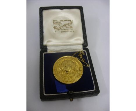 1961 The International Football Association Board, a gold medal commemorating the 75th Anniversary of the board in 1961 (The 