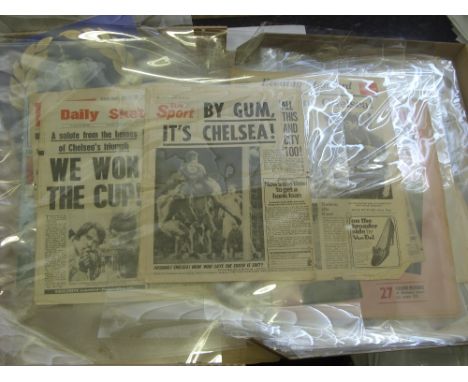 FA Cup, a superb archieve of 25 special newspapers and magazines from the 1920's in the 1980's, to includes coverage are, 192