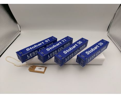 Manufacturer  - Oxford | Description - Job Lot - Stobart Containers | Stock Code - Job Lot | Notes - Mint - Boxes OK| Scale -