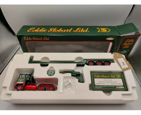 Manufacturer  - Corgi | Description - Scammell Crusader & Lowloader - Eddie Stobart | Stock Code - CC12610 | Notes - VGC - Bo