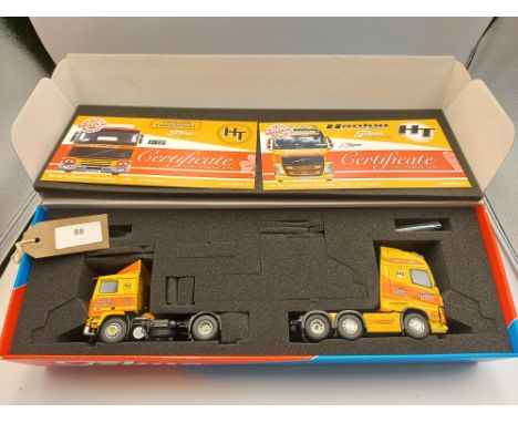 Manufacturer  - Tekno | Description - Hanlon Volvo Set | Stock Code - 68853 | Notes - Mint| Scale - 1:50 | Certificate - 56/1