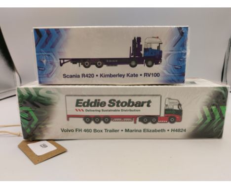 Manufacturer  - Atlas | Description - Job lot of 2 models-Stobart  | Stock Code - Job Lot | Notes - VGC| Scale - 1:76 | Certi