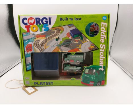 Manufacturer  - Corgi | Description - Eddie Stobart Playset | Stock Code - TY66078 | Notes - VGC| Scale - ? | Certificate - N