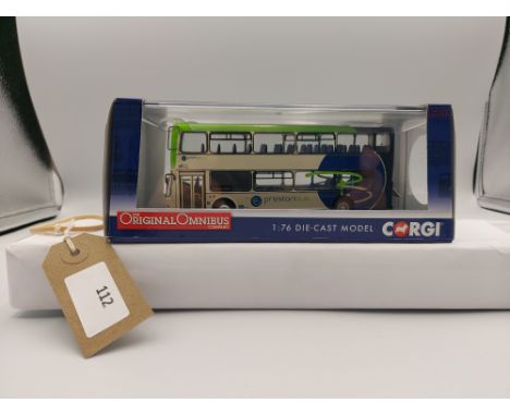 Manufacturer  - Corgi | Description - East Lancs Preston Bus | Stock Code - OM42521B | Notes - VGC - Case good| Scale - 1:76 
