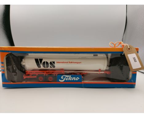 Manufacturer  - Tekno | Description - Tanker Trailer - VOS | Stock Code - ? | Notes - VGC - Box worn| Scale - 1:50 | Certific
