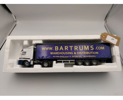 Manufacturer  - Code 3 | Description - Mercedes Actros & Trailer - Bartrums CODE 3 | Stock Code - Code 3 | Notes - Fair - Box