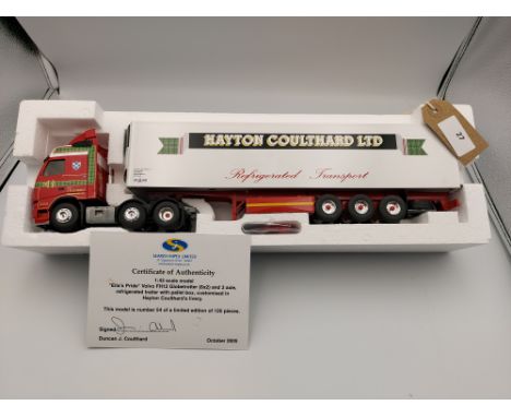 Manufacturer  - Eligor | Description - Volvo FH & Fridge Trailer - Hayton Coulthard | Stock Code - 113046 | Notes - VGC - Box
