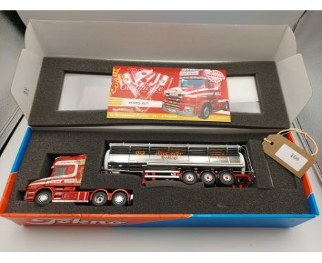 Manufacturer  - Tekno | Description - Scania T5-Series Topline & Tanker Trailer - Wilson McCurdy | Stock Code - 64501 | Notes