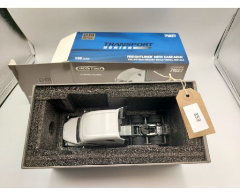 Manufacturer  - Diecast Masters | Description - Freightliner New Cascadia  | Stock Code - 71027 | Notes - Mint| Scale - 1:50 