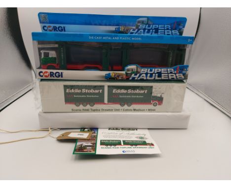 Manufacturer  - Various | Description - Job Lot of 2 models - Eddie Stobart | Stock Code - Job Lot | Notes - VGC| Scale - Var