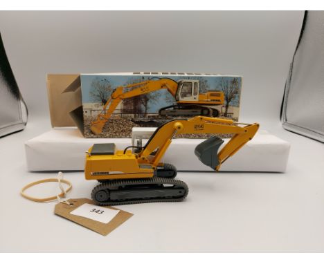 Manufacturer  - Conrad | Description - Liebherr R914 Excavator | Stock Code - 2838/01 | Notes - VGC - Box Slight wear| Scale 
