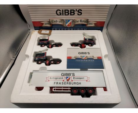 Manufacturer  - Corgi | Description - Gibbs of Fraserburgh Commemorative Set | Stock Code - CC99125 | Notes - Mint - Box slig