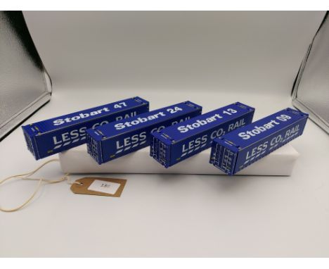Manufacturer  - Oxford | Description - Job Lot - Stobart Containers | Stock Code - Job Lot | Notes - Mint - Boxes OK| Scale -