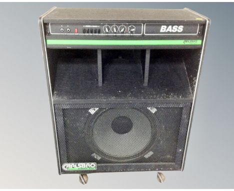 A Calsbro Stingray bass amplifier speaker 