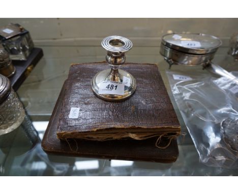 A cased set of six hallmarked silver handled butter knives, a cased set of six hallmarked silver coffee bean spoons and toget