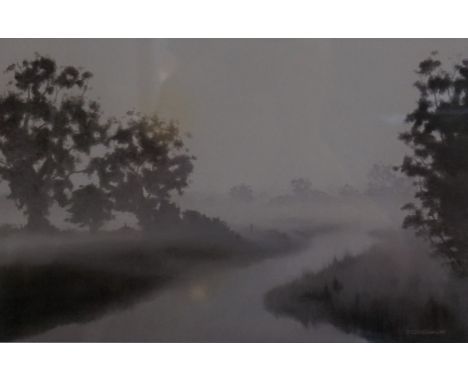 John Waterhouse, pencil signed print 'Early Reflection', no 259/495, inset contemporary frame.
