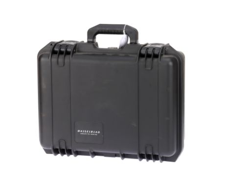 A Hasselblad X1D / X2D Hard Carry Case by Hardigg (Peli), black, in VG-E condition, some very faint travel &amp; handling mar