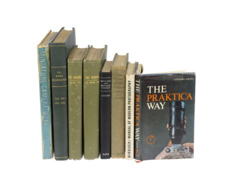 A Collection of Photographic and Camera Technique Books comprising Miniature and Precision Cameras (Lipinski 1956), Miniature