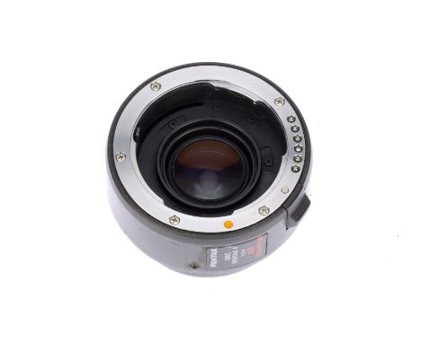 A Pentax SMC Pentax-F 1.7x AF Adapter, body G, some areas of wear, optics VG, some light dust present, with rear cap, unteste