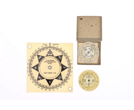 2 Negretti &amp; Zambra Pocket Forcasters, including a forcaster in its original box with instructions the forcaster marked '