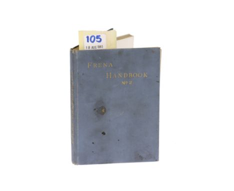 The Beck 'Frena Handbook No.2', 1895, by R &amp; J Beck, 182pp, Ex-Christie's lot 105, 18th August 1983