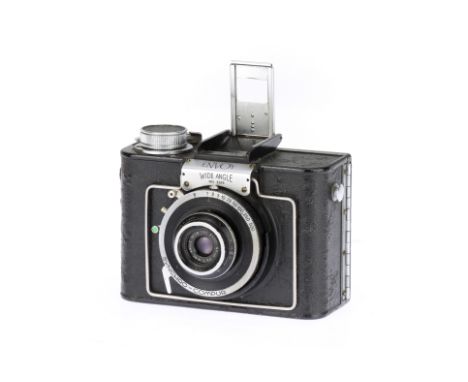 A Photo Developments Envoy Wide Angle Camera, serial no. 3326, with Envoy Wide Angle f/6.5 64mm lens, body, G, lens, G-VG, sh