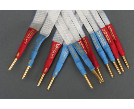 Pair of Nordost Blue Heaven Speaker Cable 4 meters each cable, working at time of cataloguing