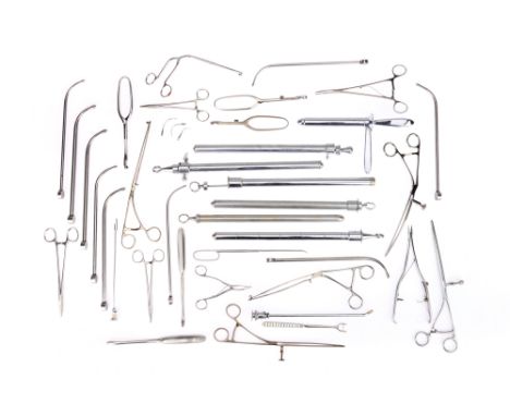 Large Collection of Various Vintage Surgical Instrument, mostly forceps and clamps ( a lot)