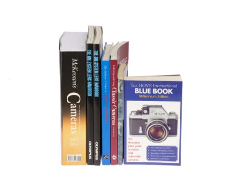 A Selection of Books Regarding Camera Collecting, to include McKeown's Cameras 12th Edition, a Bluebook, a Hove International