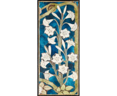  ATTRIBUTED TO CHARLES HARDGRAVE (1848-1920) FOR JAMES POWELL & SONS, WHITEFRIARS ‘OPUS SECTILE’ MOSAIC PANEL, CIRCA 1870 pai