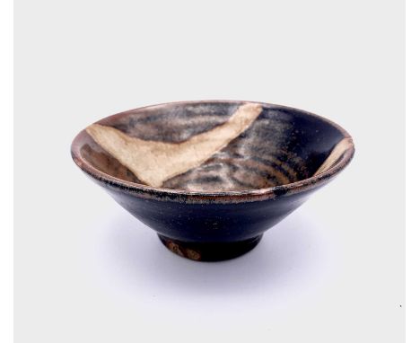 Trevor CORSER (1938-2015)A tenmoku glazed bowl Impressed personal and Leach Pottery sealsDiameter 14cmCondition report: This 
