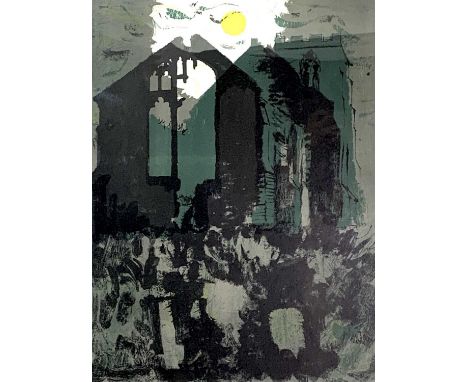 John PIPER (1903-1992)Wiggenhall, St Peter (1975)Lithograph Signed #30/7555 x 42cmCondition report: There is browning to the 