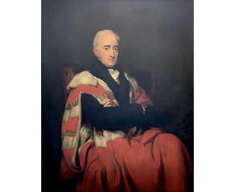 Henry Perronet Briggs RA, 1793-1844, attributed.Portrait of Charles George Perceval, 2nd Baron Arden 1756-1840 Oil on canvas1