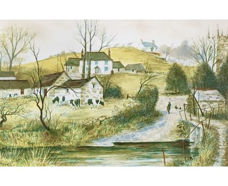 Jeremy KING (1933)St Kew, CornwallLithograph Artists proof, #10/2Signed 43 x 63cm