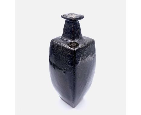 Joanna WASON (1946)Bottle Neck Vase Stoneware Impressed Leach Pottery, St Ives and potters seals Height 20cmCondition report: