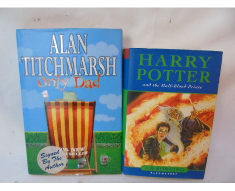 2 Signed books - Harry Potter 1/2 blood prince and Alan Titchmarsh