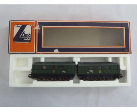 Lima HO gauge 208116L two part diesel locomotive in original packaging