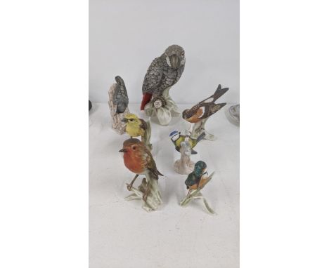 A group of W Goebel Germany birds Location:If there is no condition report shown, please request 