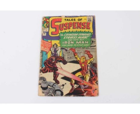 Tales Of Suspense #52 1964, first appearance of Black Widow. Priced 9d