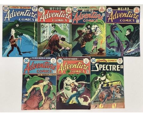 DC Adventure Comics 1974, Bronze Age origin of The Spectre #431 #434 #435 #436 #438 #439 #440.