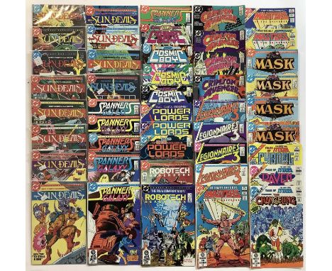 Collection of DC Comics mini series to include 12 part Sun Devils, 4 part The Shadow War of Hawkman, Green Arrow, 3 part To T