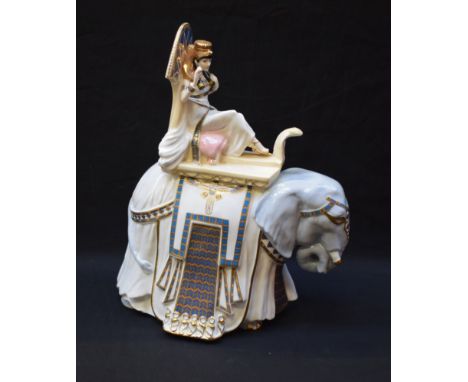 A Royal Worcester figure, Cleopatra, Queen of Kings, limited edition 112/500, by Timothy Potts