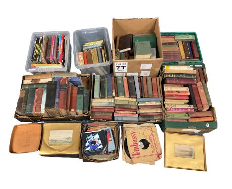 Large collection of books, including Farrell: Thy Tears Might Cease, Blyton, Enid: Well Really Mr Twiddle!, Doyle, Conan: The